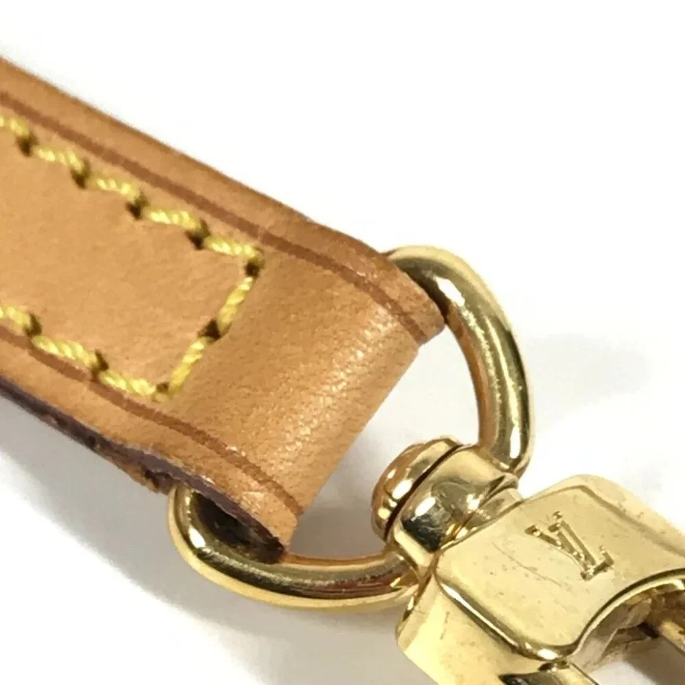 LOUIS VUITTON J52314 Shoulder strap Nume leather Beige